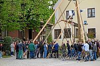 Maibaum-Aufstellen am 01.05.2022 02