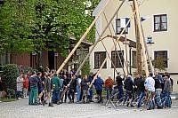 Maibaum-Aufstellen am 01.05.2022 03